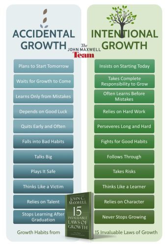 Accidental growth vs intentional growth